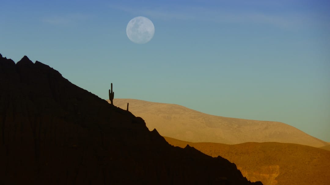 Argentinië Salta en Jujuy volle maan