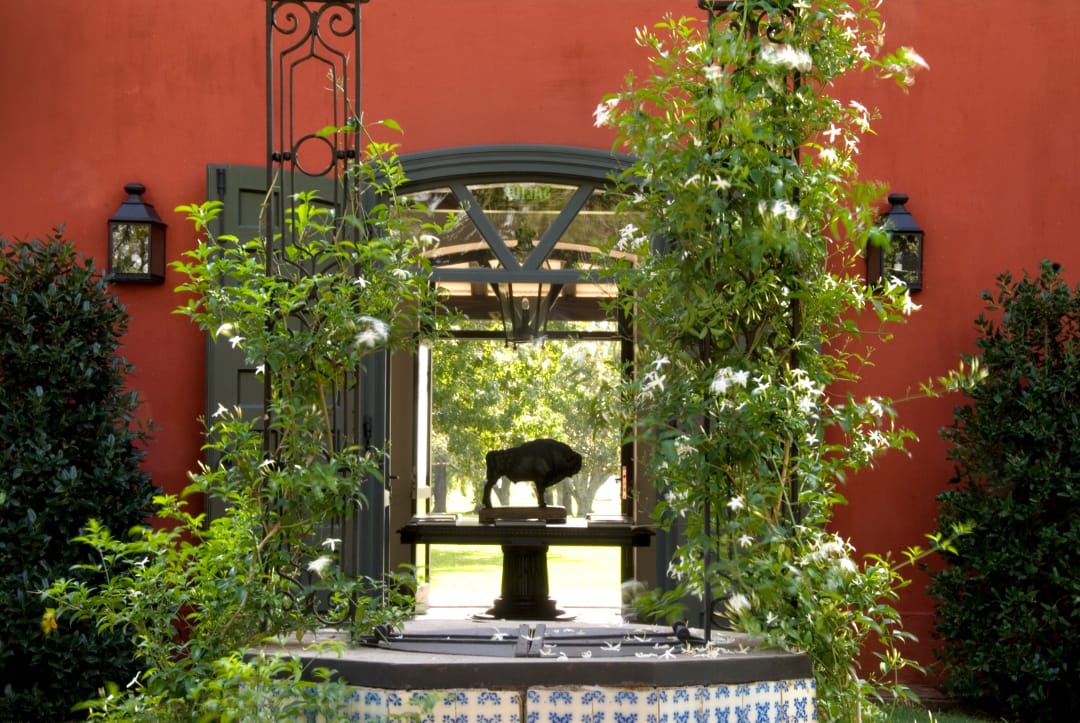 Argentinië Estancia la Bamba de Areco tuin