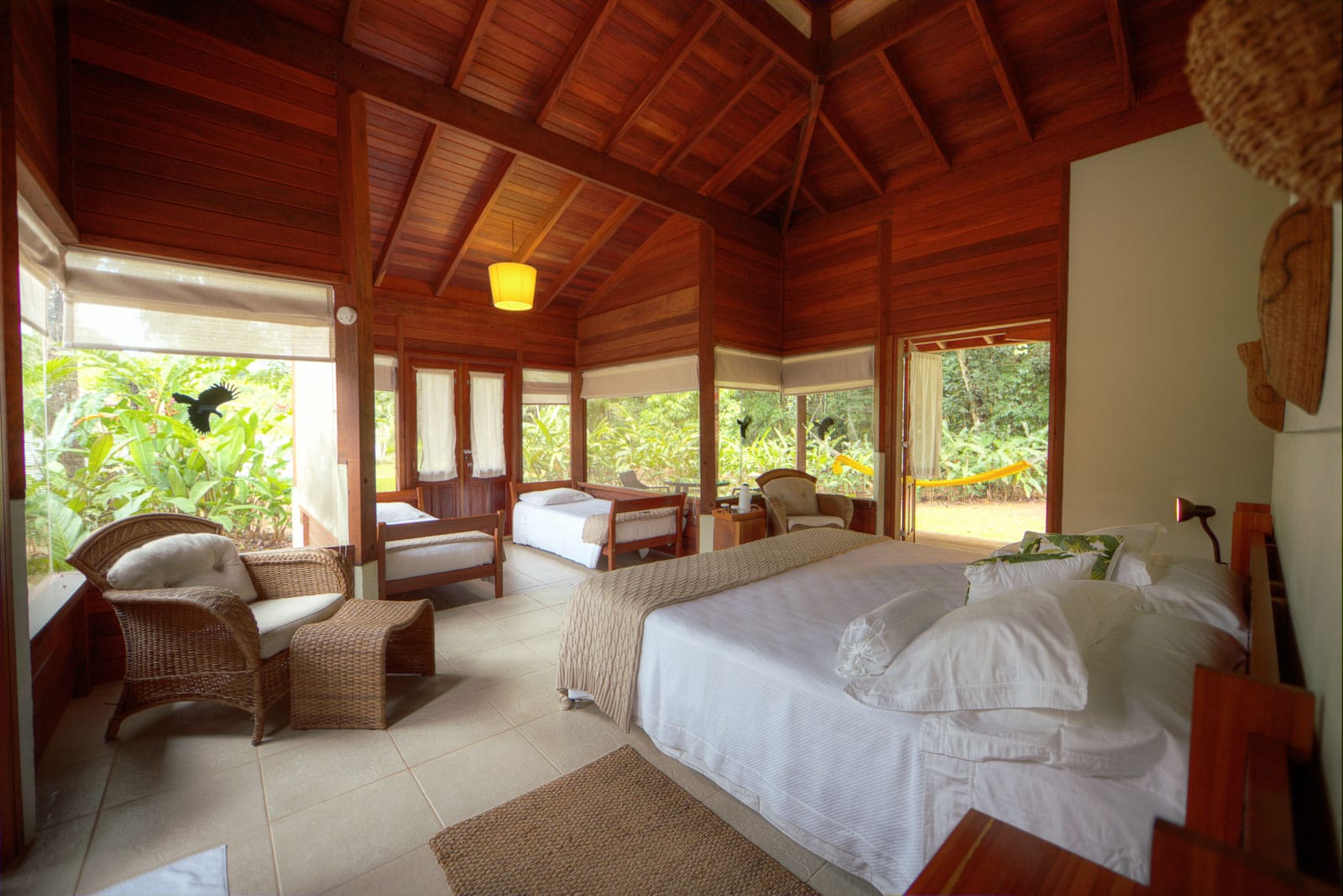 Brazilië Amazone Cristalino Lodge gezinskamer