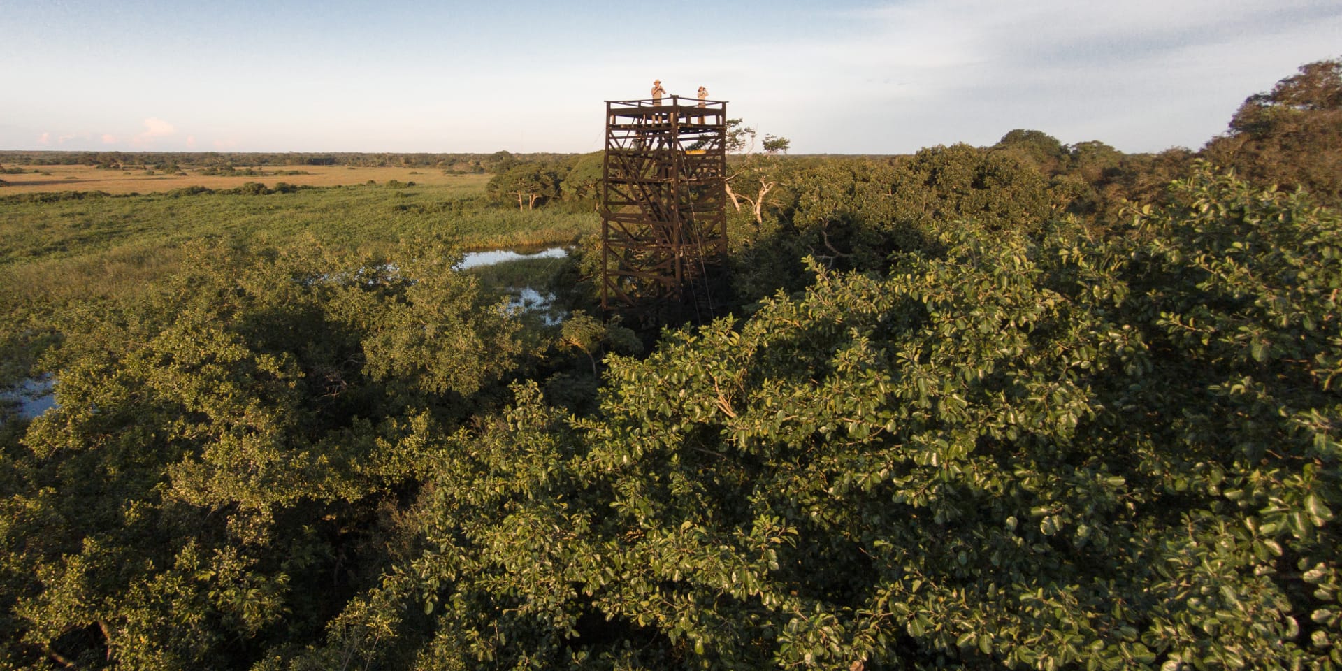 Brazilië Pantanal Araras Lodge uitkijktoren