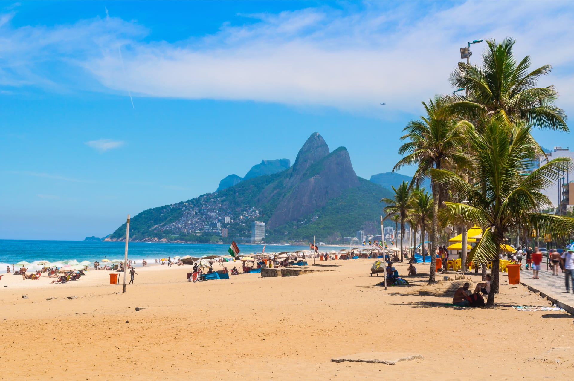 Wat te doen in Rio de Janeiro Relaxen op Ipanema Beach