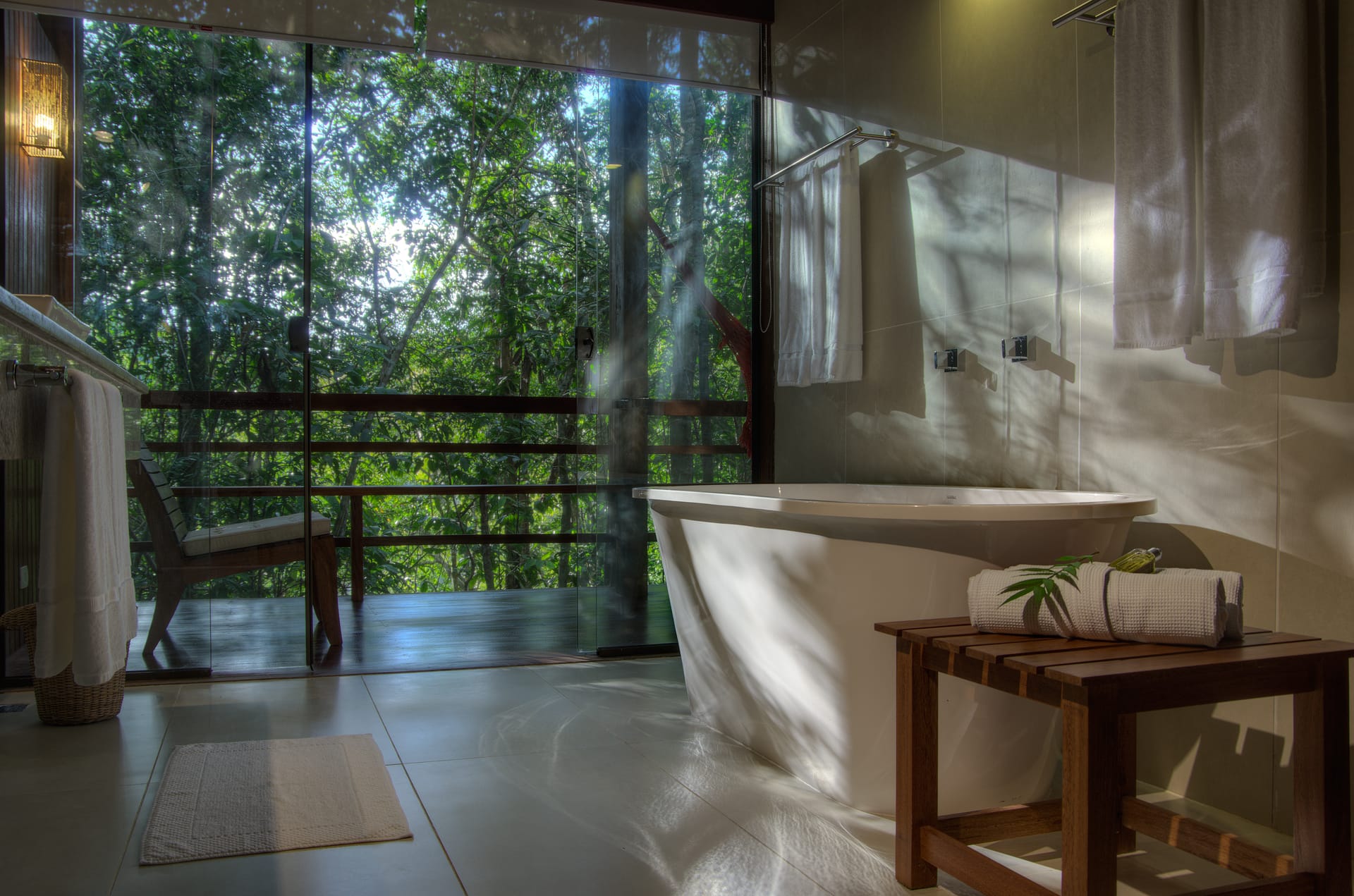 Brazilië Amazone Anavilhanas badkamer
