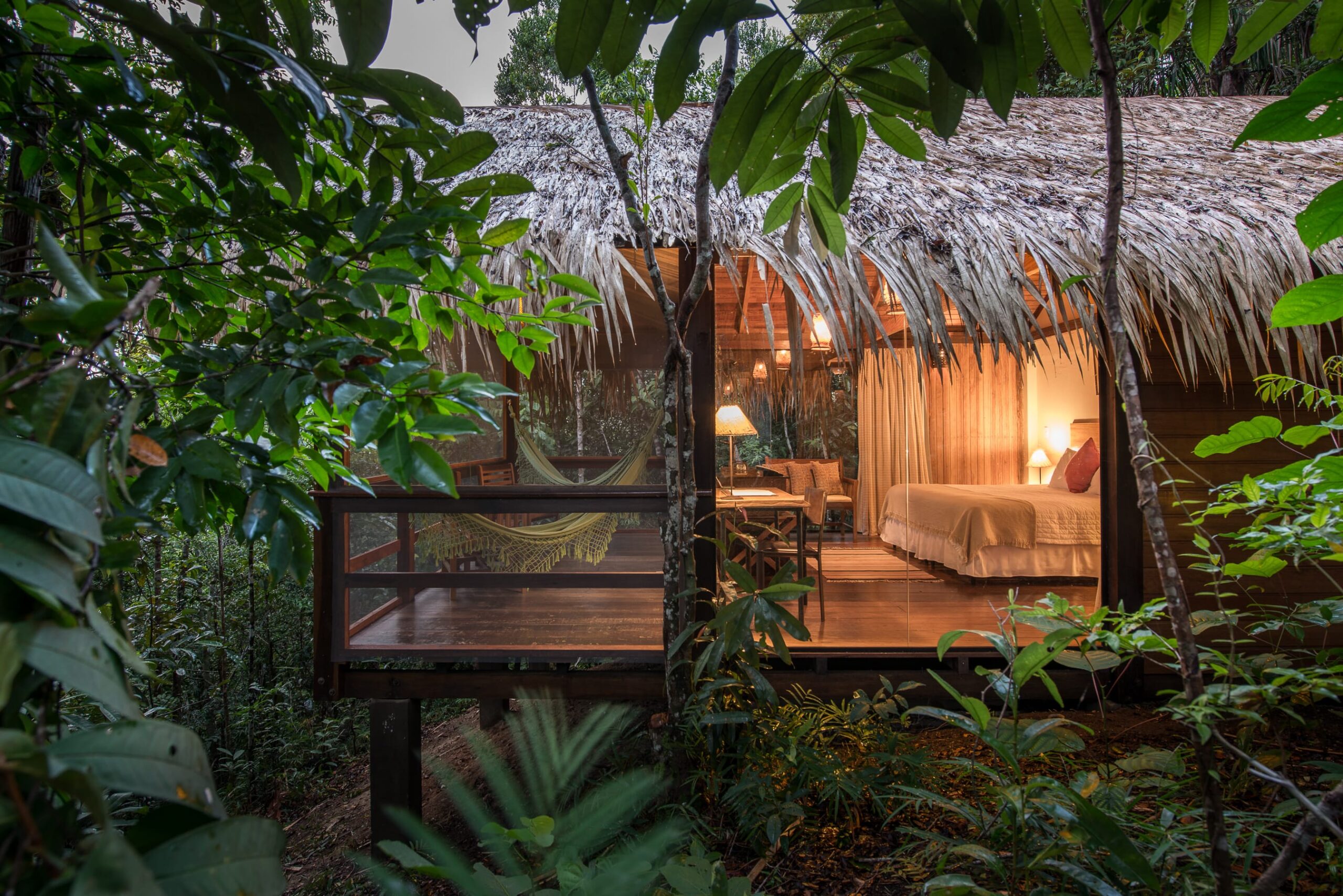 Brazilië Amazone Anavilhanas bungalow