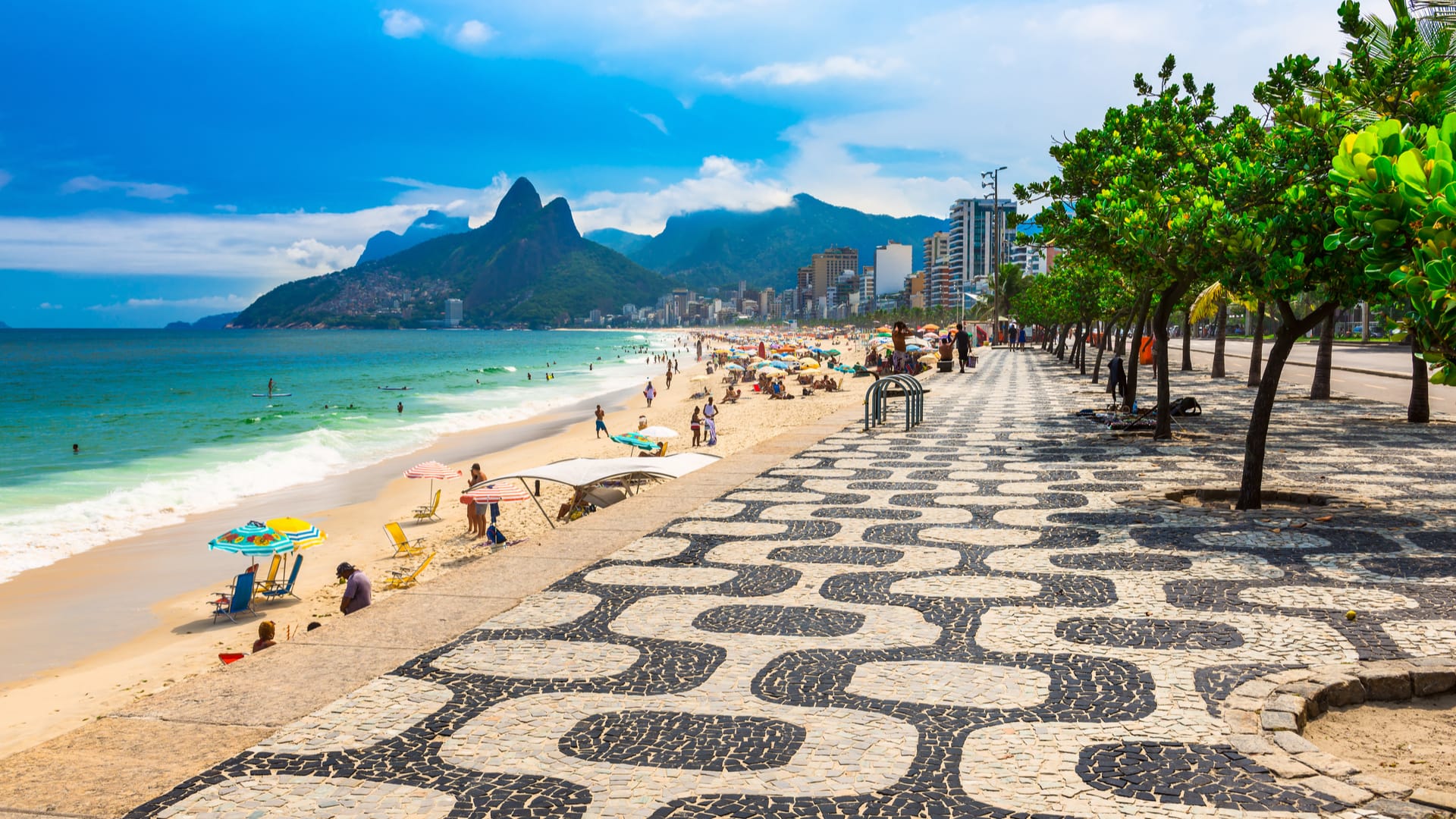Brazilië fietstour Rio de Janeiro Ipanema