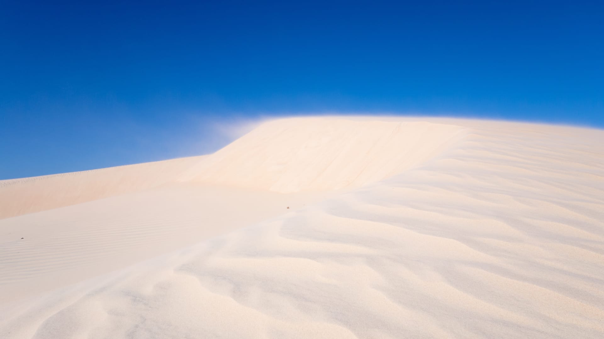 Brazilië witte zandduinen