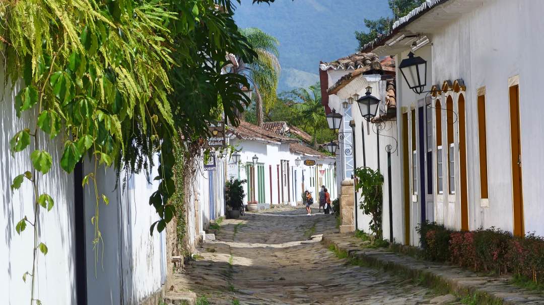Brazilië Paraty historisch centrum
