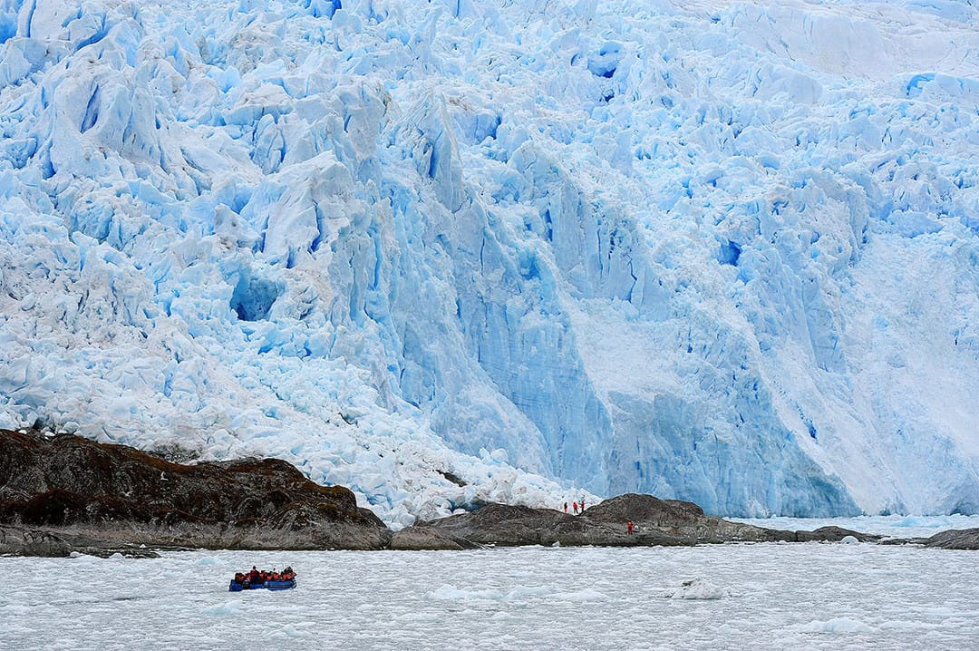 Chili Patagonie Skorpios Cruises gletsjer el Brujo