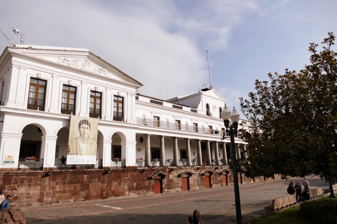 Ecuador Quito Palacio de Gobierno
