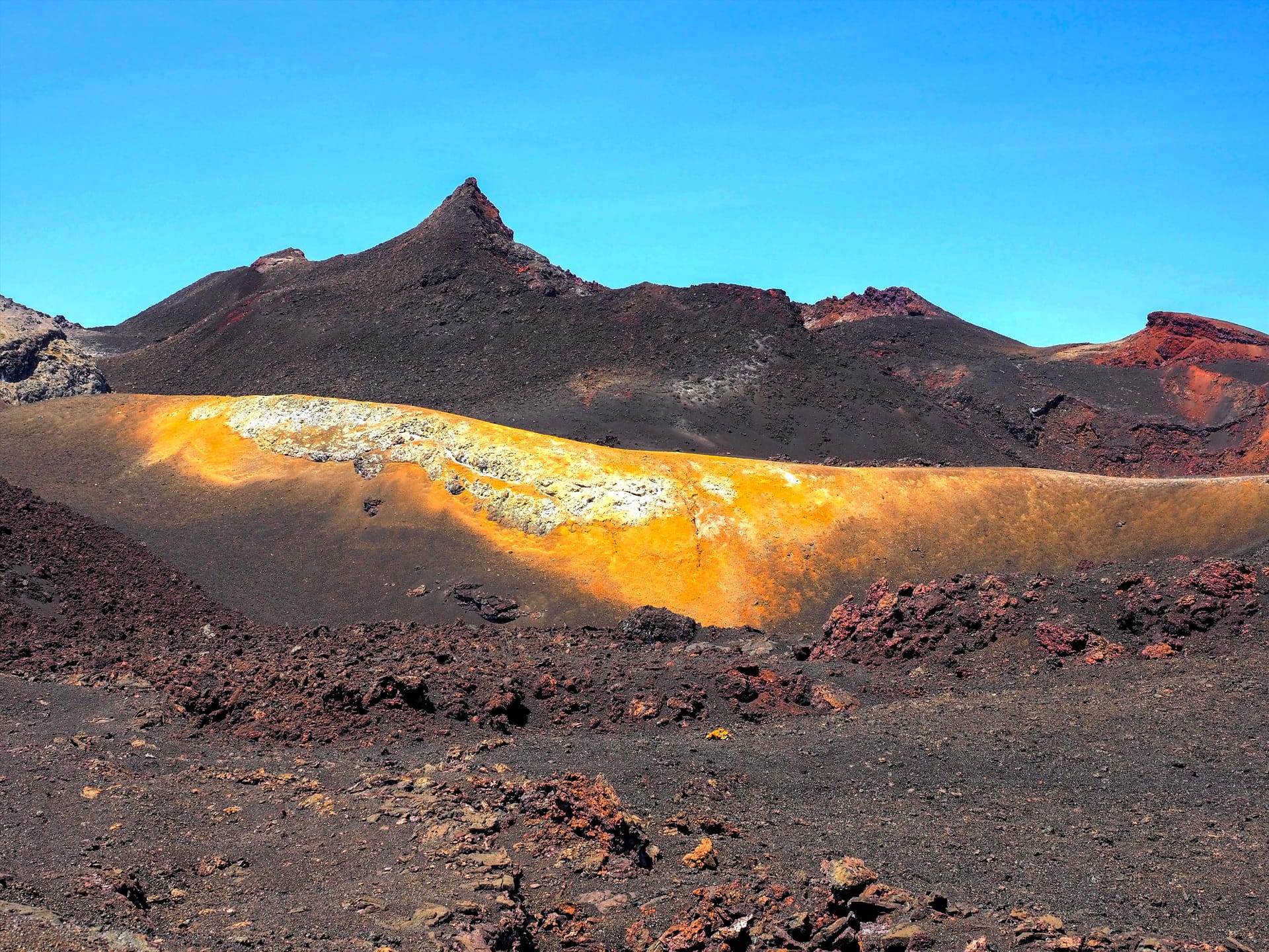 Galapagos Isabela Sierra Negra vulkaan