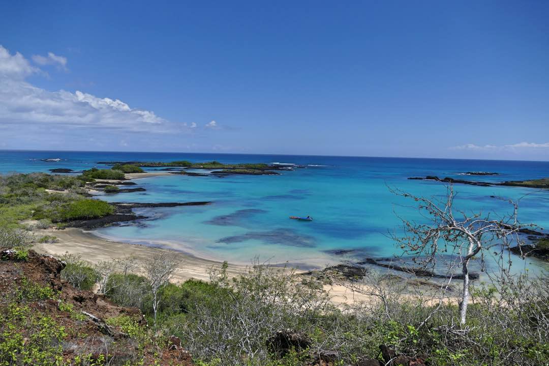 Galapagos Floreana uitzicht Baroness Lookout Point