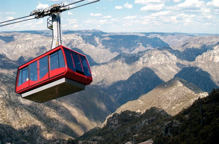 Mexico Copper Canyon kabelbaan