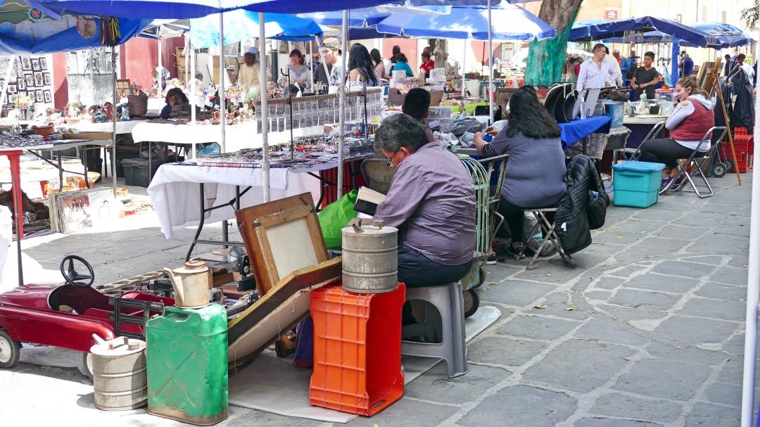 Mexico Markt Los Sapos Puebla