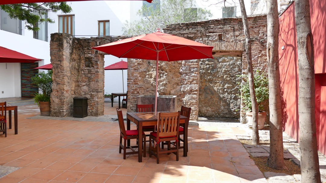 Mexico Puebla Casa reyna rode patio