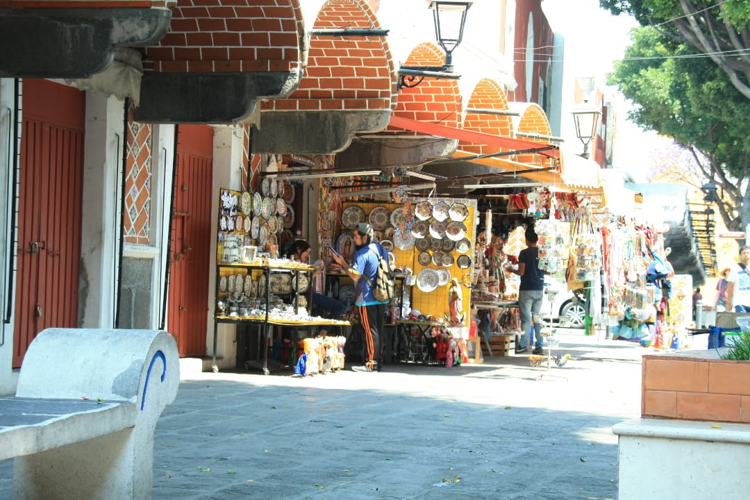 Mexico Puebla Parian lokale markt