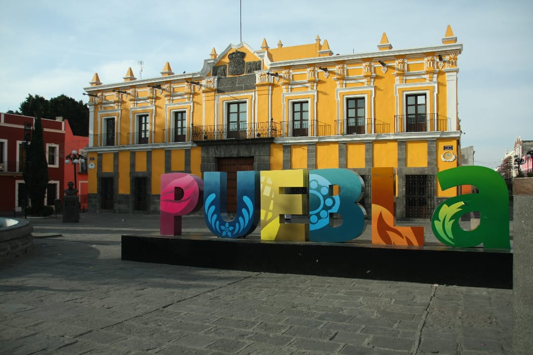Mexico Puebla teatro principal