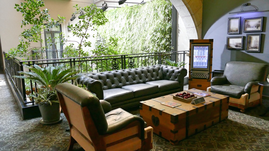 Mexico Stad historico central lounge area