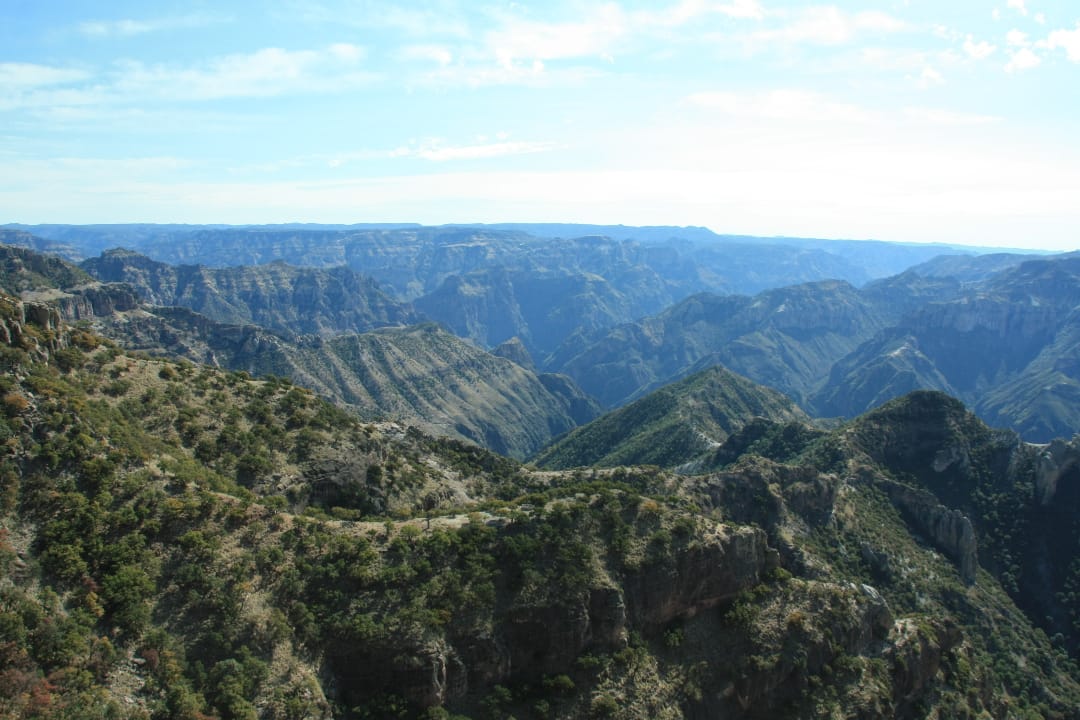 Mexico Copper Canyon Uitzicht