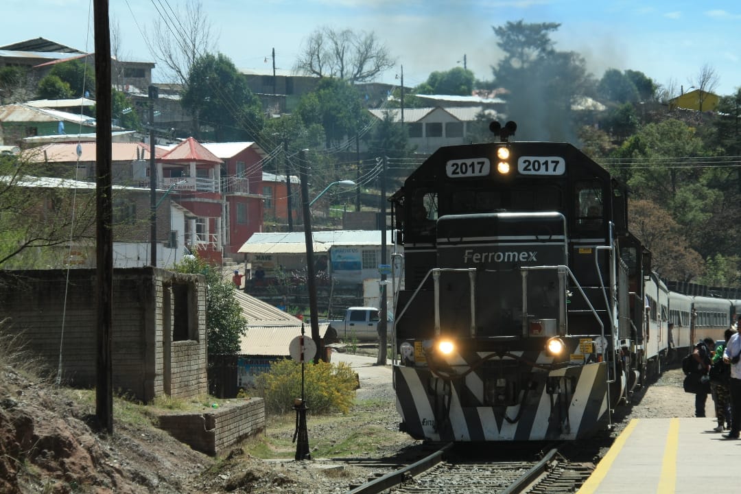 Mexico El Chepe trein Bahuichivo