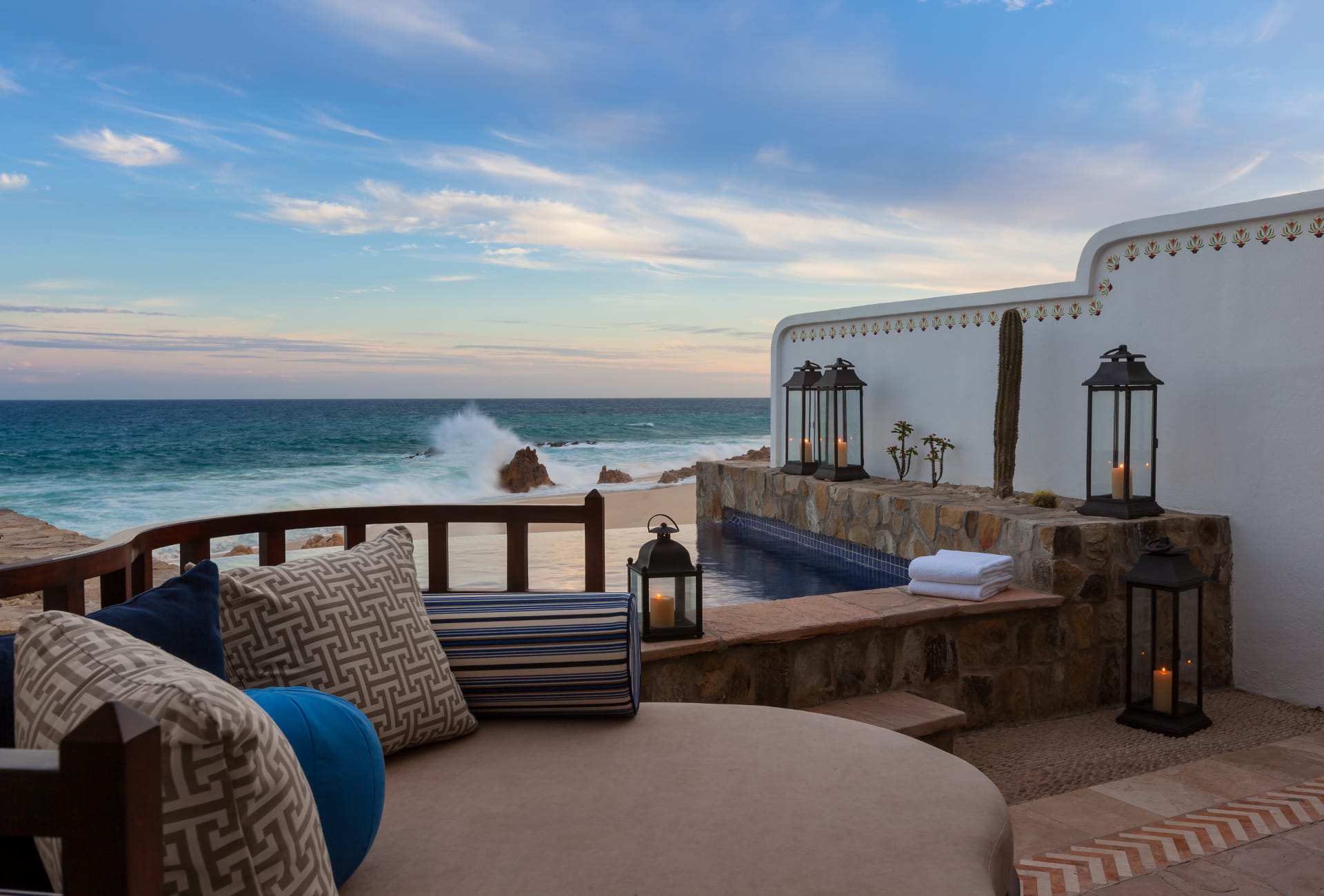 Mexico One Only Palmilla prive zwembad en lounge