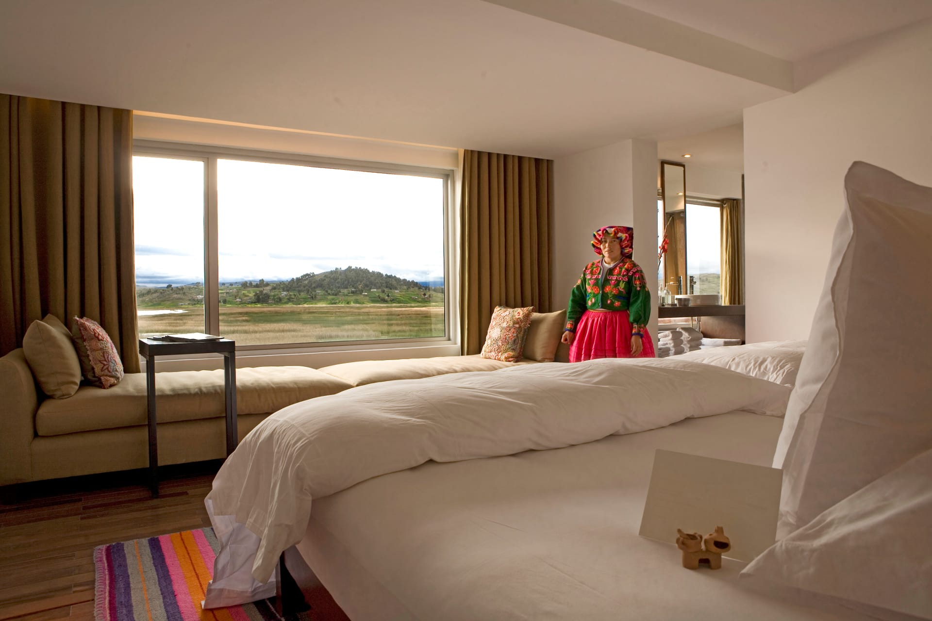 Peru Hotel Titilaka kamer