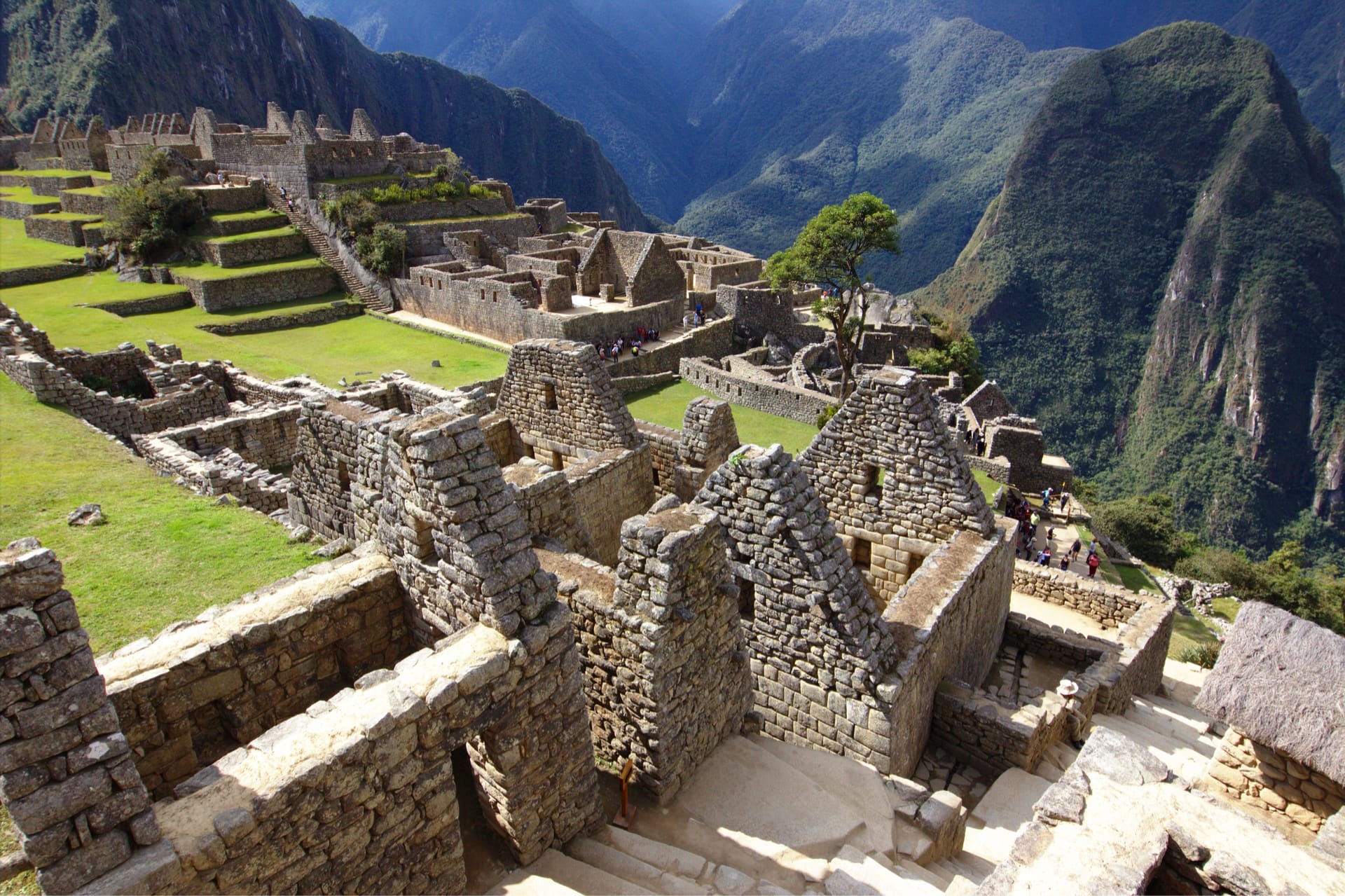 Peru Machu Picchu Inca stad