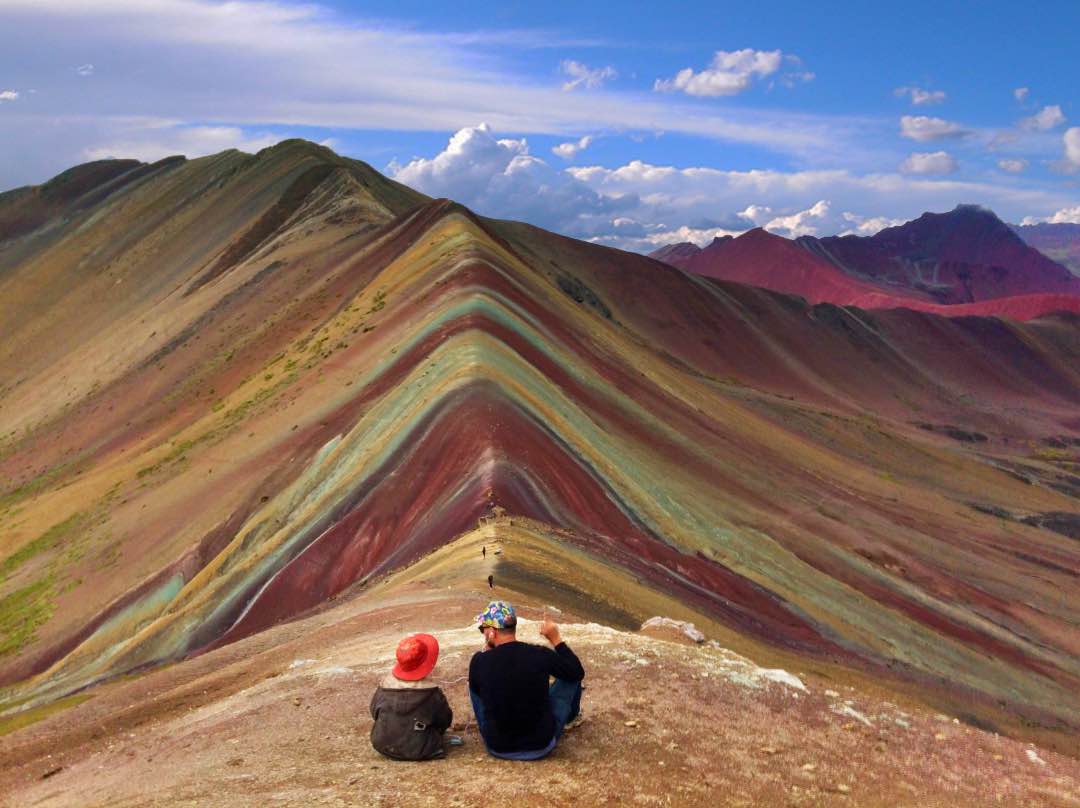 familiereis peru rainbow mountain