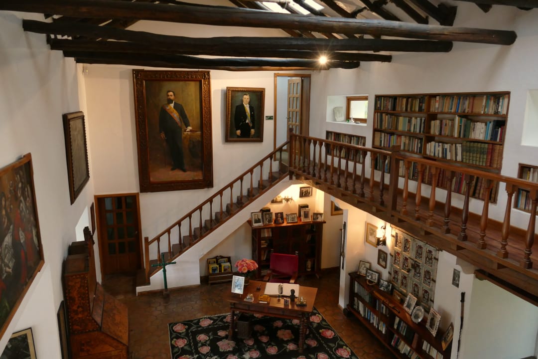 Ecuador Andes Hacienda Zuleta Presidentiele kamer
