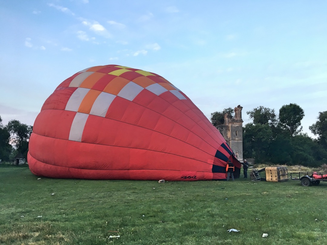 Mexico Puebla Ballonvaart in Valquirico