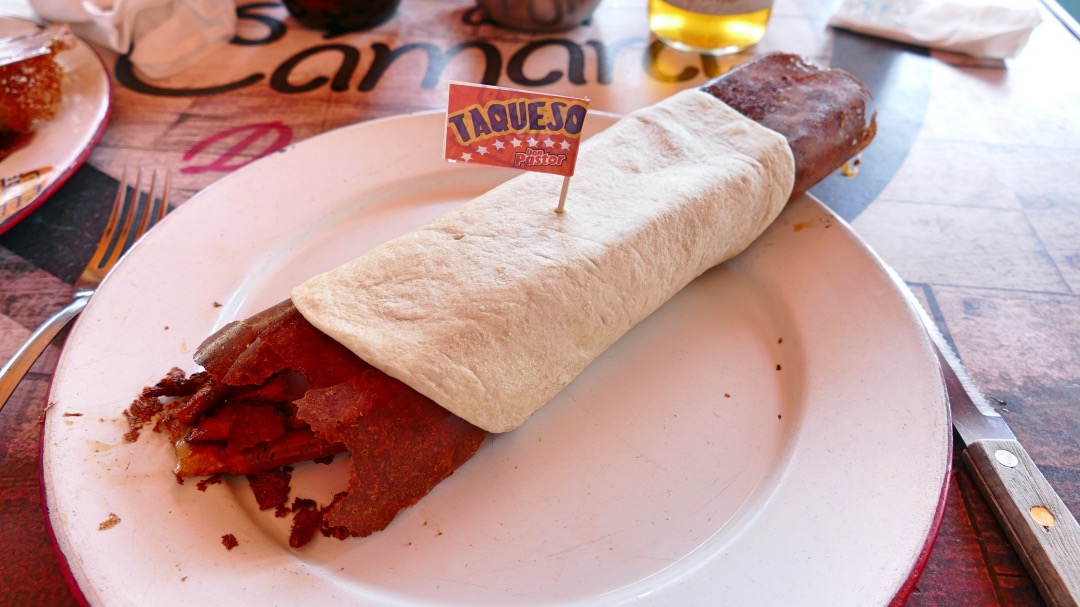 Mexico taco eten in Cholula