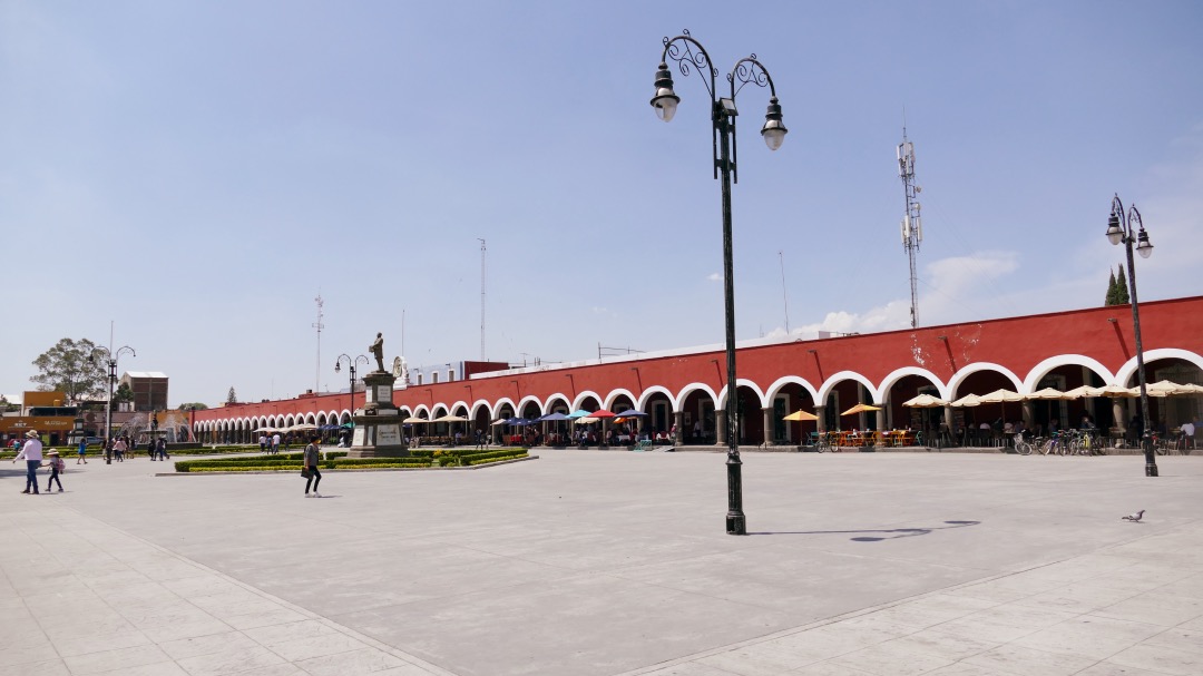 Mexico Cholula zocalo