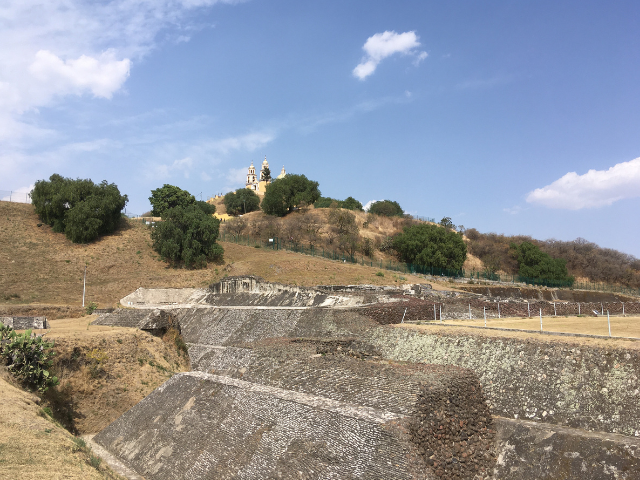 Mexico Cholula Archeologische Zone