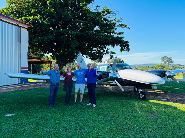 Brazilië Pantanal Cessna Vlucht