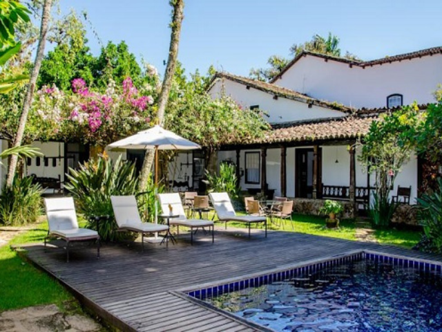 Brazilië Paraty Pousada Da Marquesa Zwembad