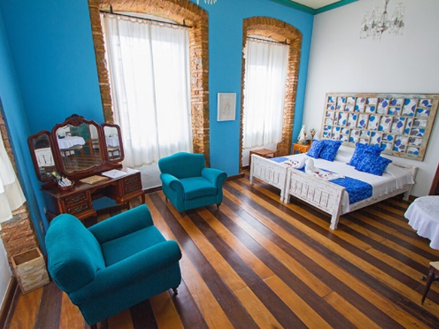 Brazilië Salvador Pousada Solar Dos Deuses Kamer