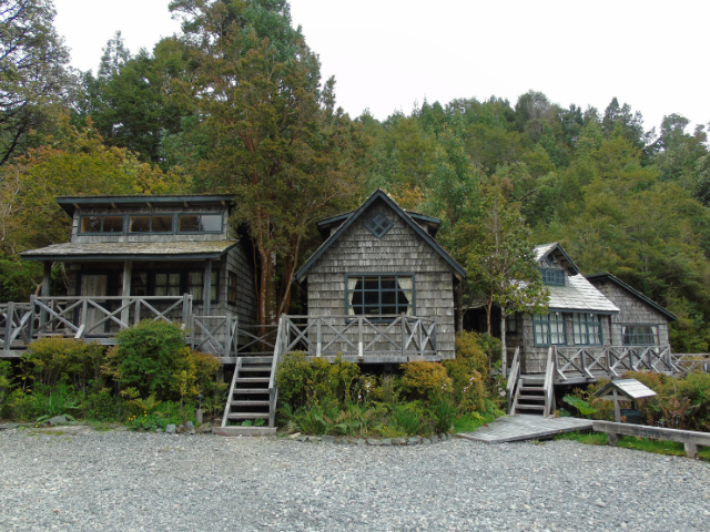 Chili Carretera Austral Caleta Gonzalo Huisjes