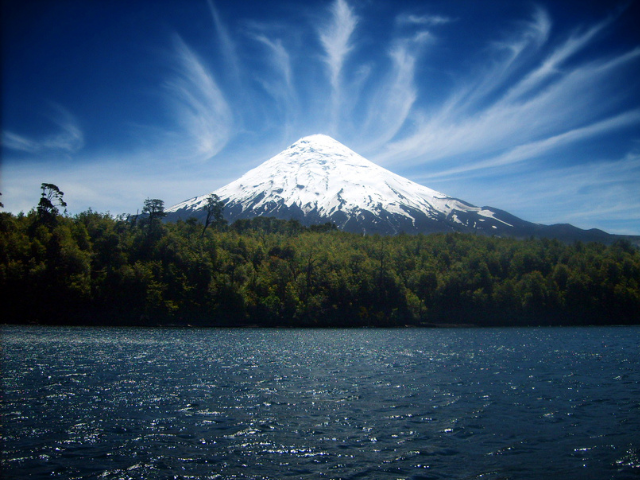 rondreis Chili Pucon Villarica Vulkaan