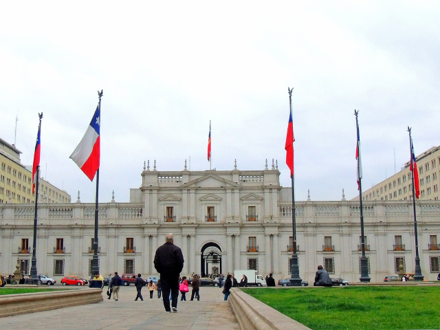Chili Santiago Regeringsgebouw