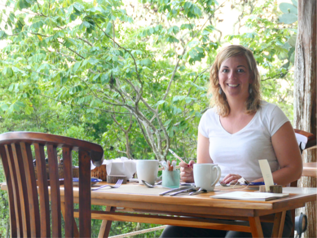 Glamping op de Galapagos Nicole Ontbijt Safari Camp