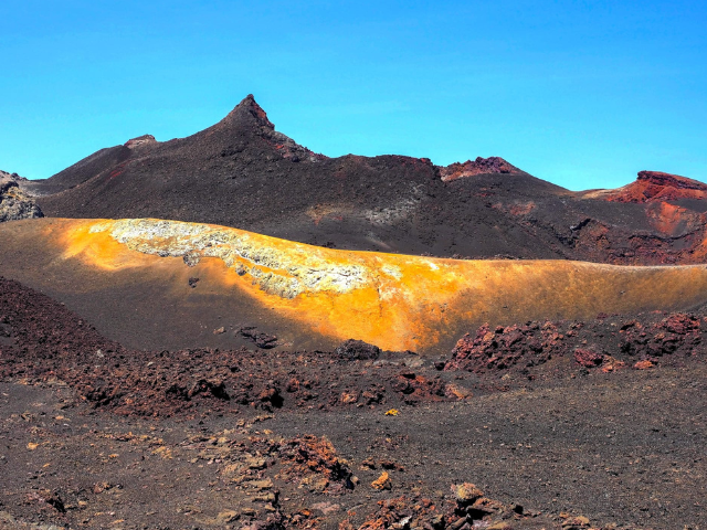 Galapagos Isabela Sierra Negra Vulkaan