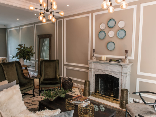 Mexico Stad Hotel Nima Woonkamer