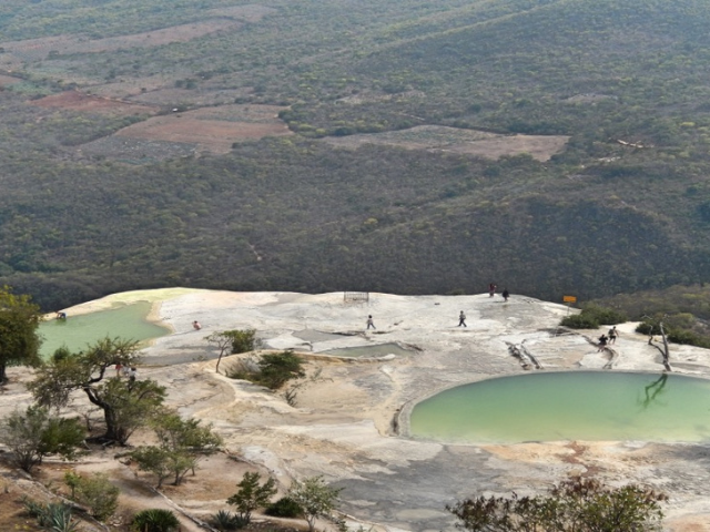 Mexico Hierve El Agua Oaxaca