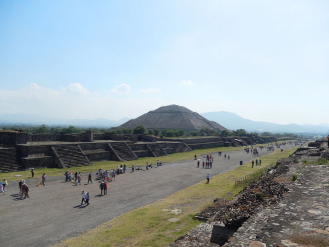 Mexico Teotihuacan Avenue