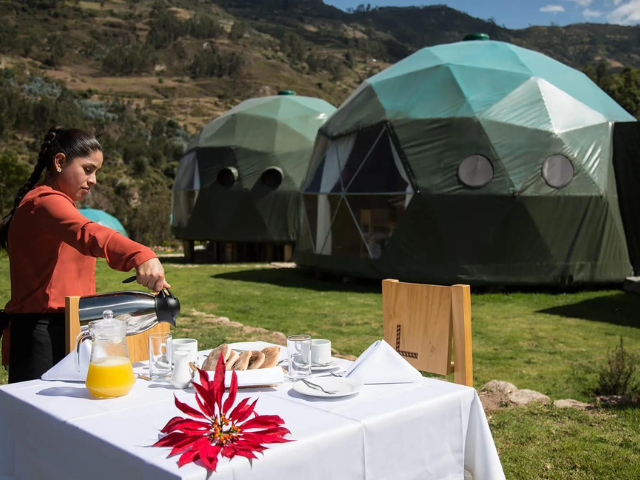 Peru EcoCamp Ontbijt
