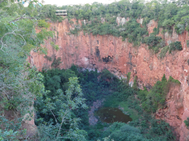 Brazilië Buraco das Araras Bonito
