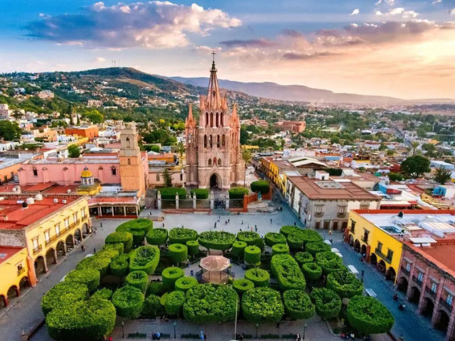 Mexico San Miguel de Allende Plaza
