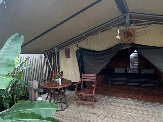 Colombia El Nido Del Condor Glamping Veranda