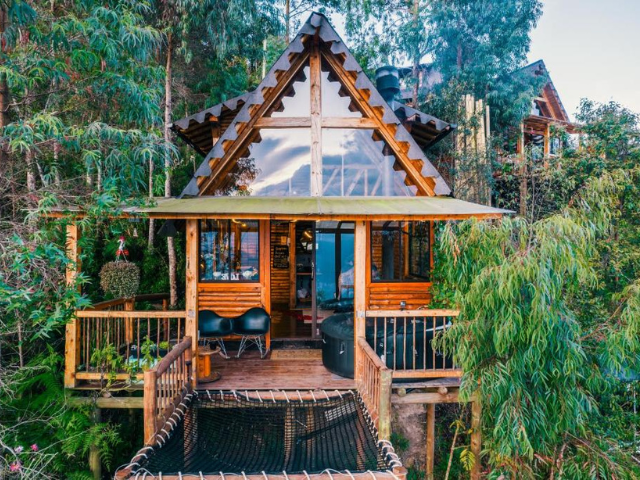 Colombia Santa Elena Skyline Eco Living Cabana