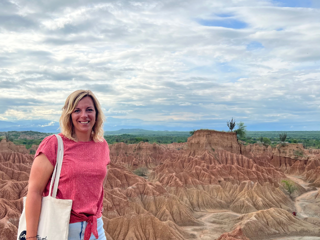 Tatacoa woestijn in Colombia Nicole