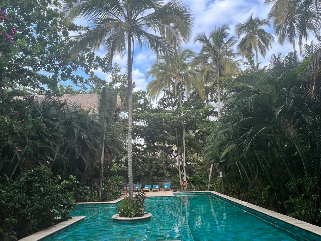 Colombia Tayrona Cayena Beach Zwembad