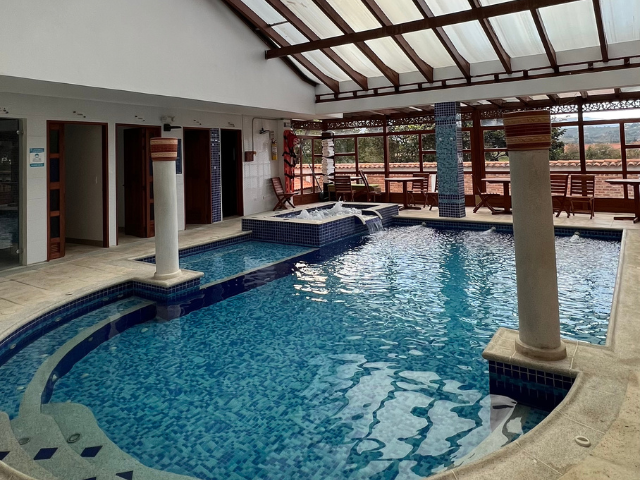 Colombia Villa de Leyva Hotel Campanario Zwembad